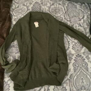 Mossimo Supply Co. Forest Green Cardigan